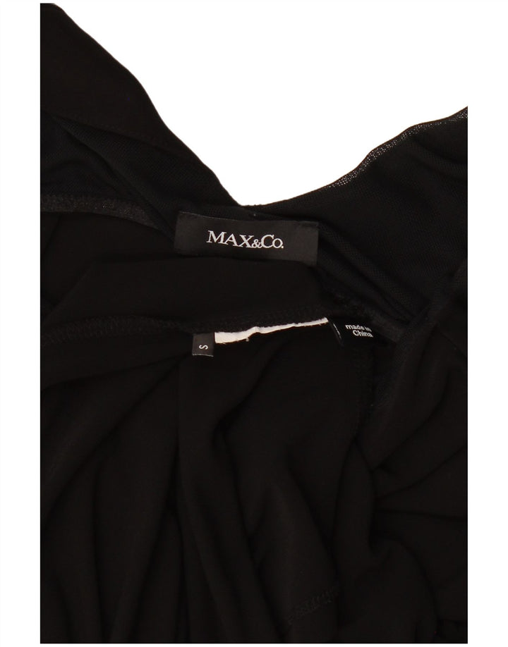 Max & Co. Ärmelloses, übergroßes Bubble-Kleid für Damen, Gr. 10, Größe S, Schwarz