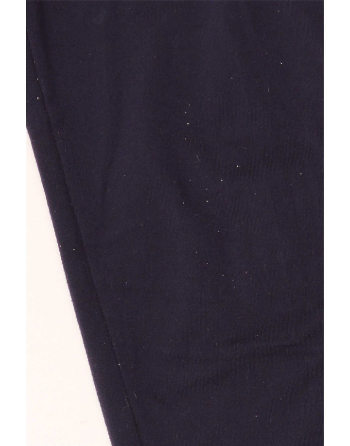 Puma Damen Capri-Leggings UK 10 Small Marineblaues Nylon