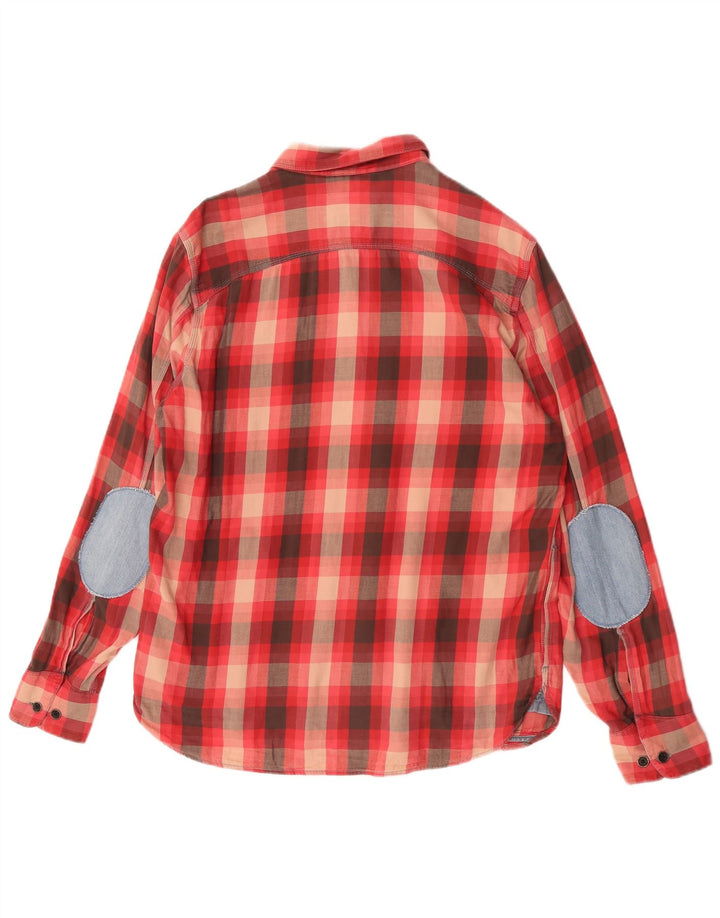 Levi's Herren-Flanellhemd, groß, rot kariert, Baumwolle