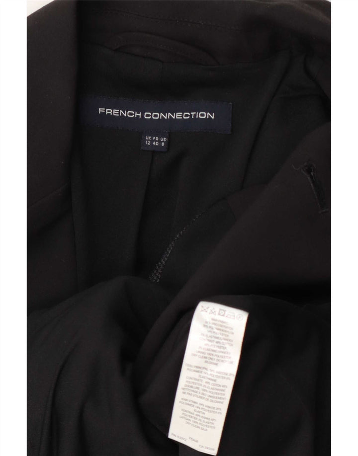 French Connection Zweireihiger Damen-Blazer, Größe UK 12, Mittelgrau
