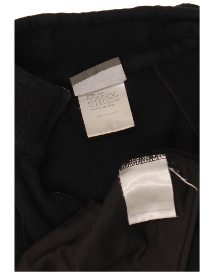 Jack Wolfskin Damen Fleecejacke UK 10 Small Schwarz Polyester