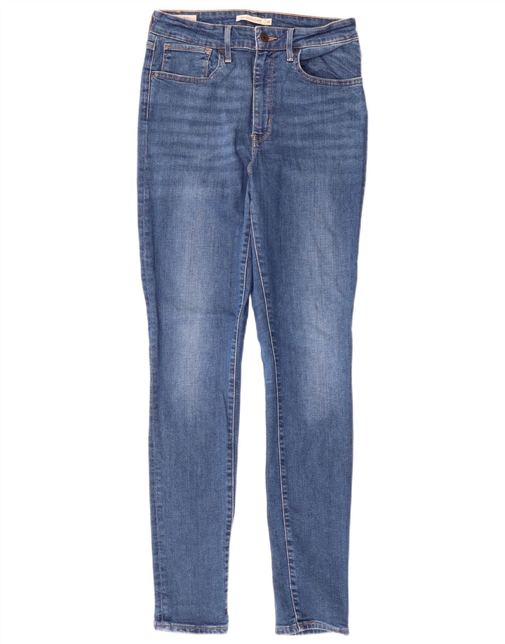 LEVI'S Damen 721 High Rise Skinny Jeans W30 L32 Blaue Baumwolle