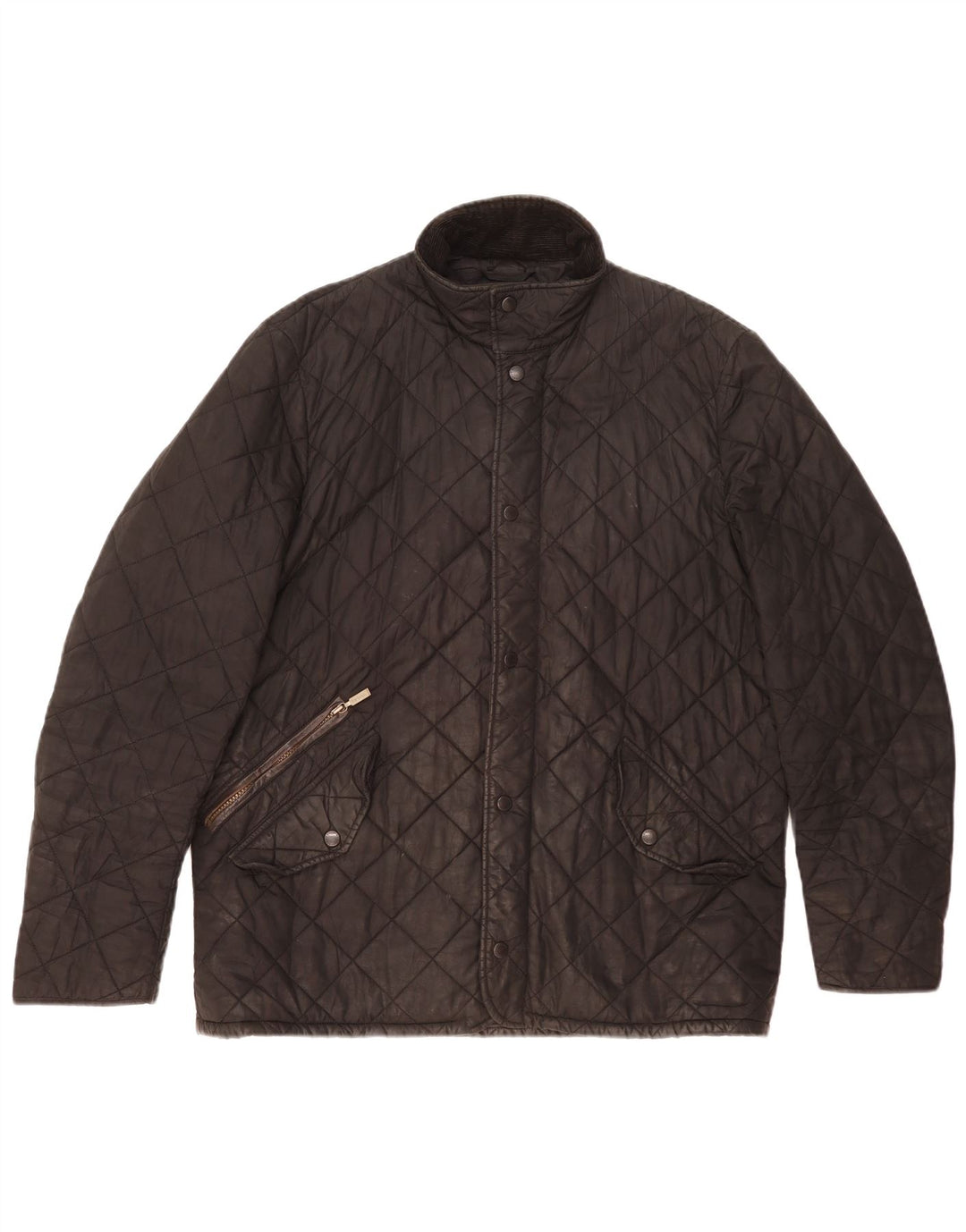 Barbour Herren Steppjacke UK 40 Large Schwarz
