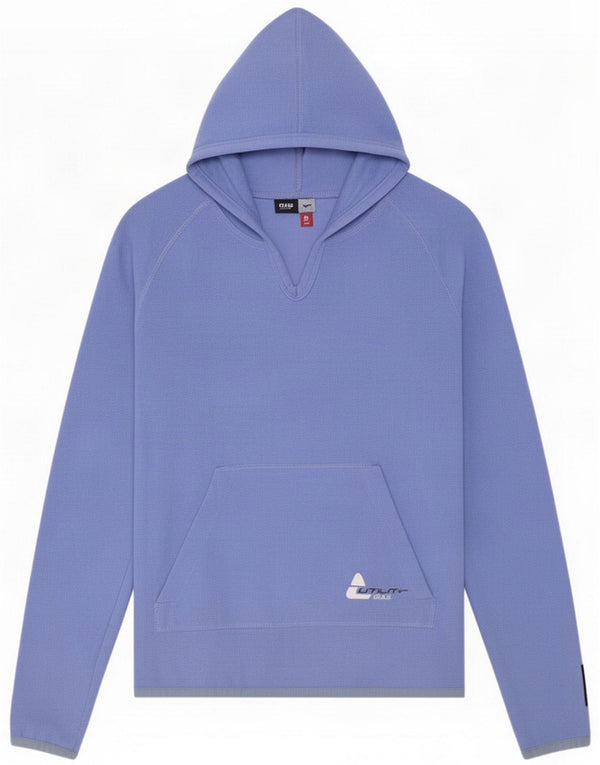 Gas Damen Kapuzen-Fleecepullover UK 10 Small Blue Polyester