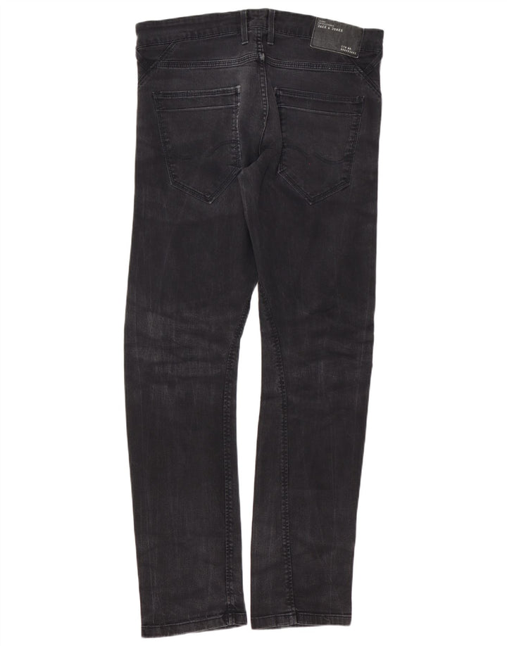 Jack & Jones Herren Slim Jeans W32 L34 Schwarz