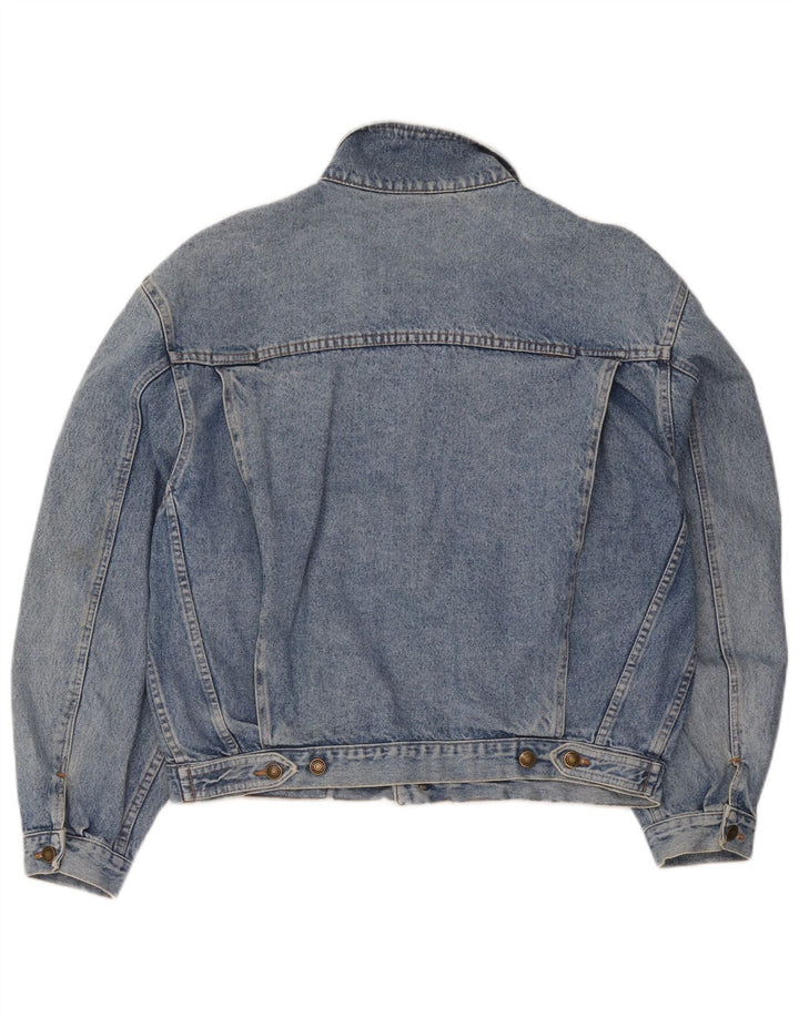 Wampum Damen Jeansjacke UK 16 Large Blau