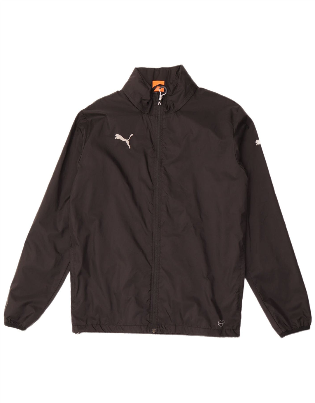 PUMA Herren-Regenjacke mit Kapuze, UK 38, mittelschwarzes Nylon