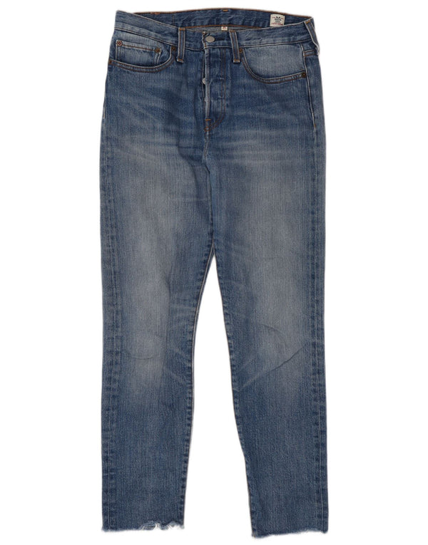 Levi's Damen Slim Jeans W27 L26 Blaue Baumwolle