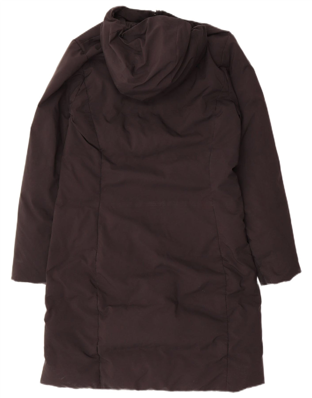 PATAGONIA Womens Hooded Padded Coat UK 6 XS Black Polyester