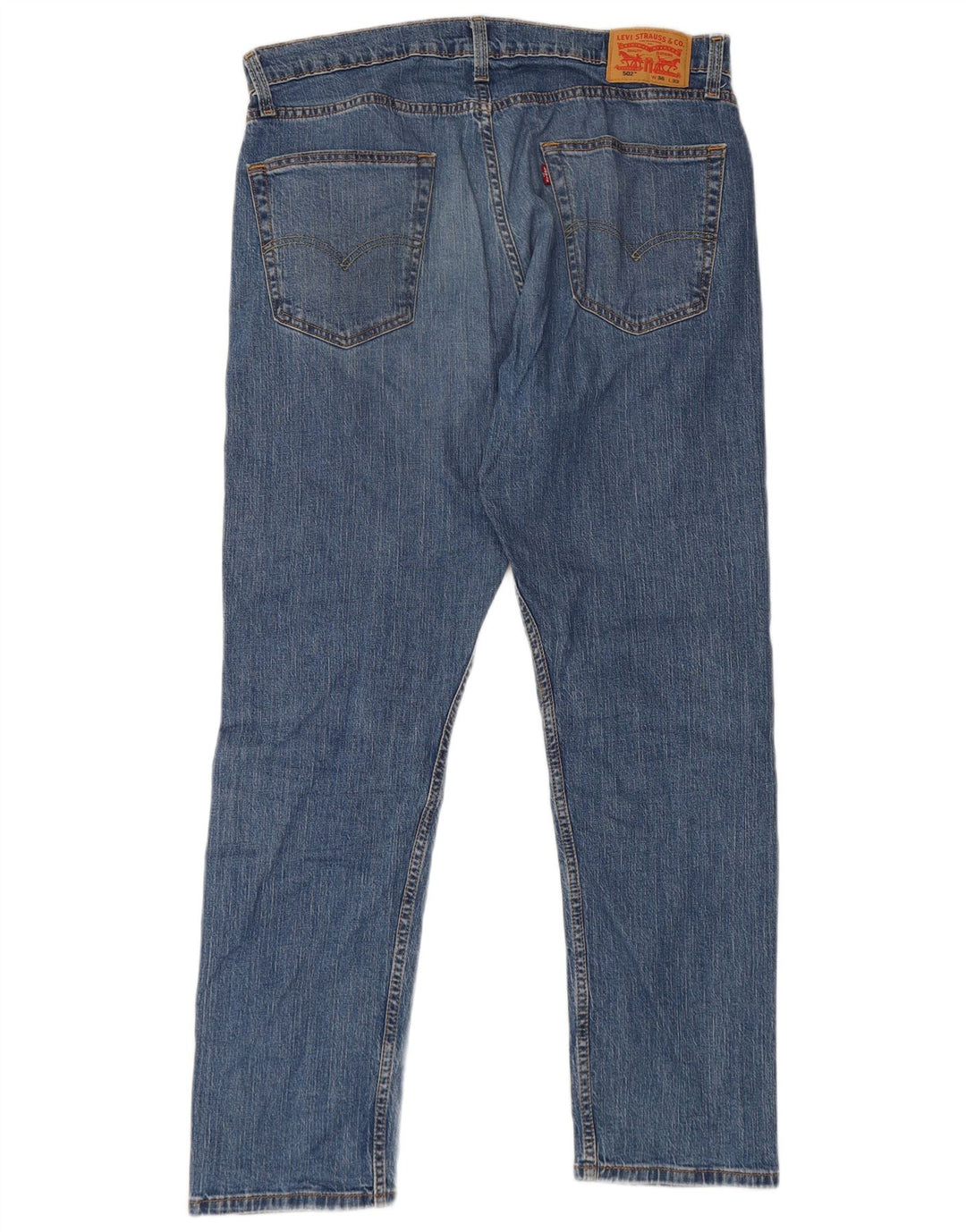 Levi's Herren 502 Tapered Jeans W36 L32 Blaue Baumwolle