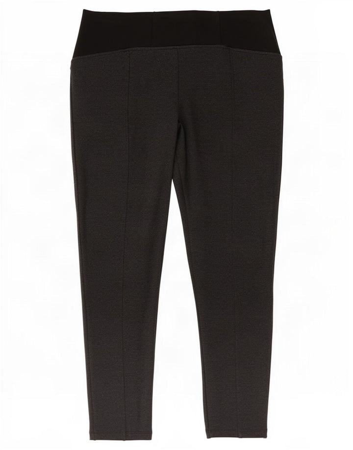 Marks & Spencer Damen-Leggings UK 16 Large Graue Colourblock-Viskose