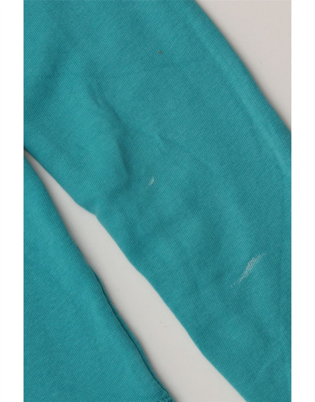 Nike Womens Graphic Oversized Sweatshirt Pullover UK 6 XS Blaue Baumwolle