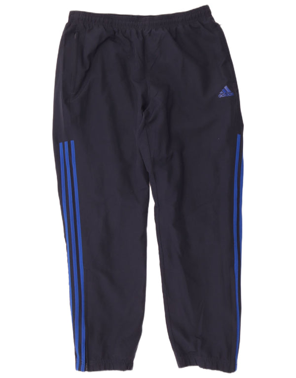Adidas Herren-Trainingshose, groß, marineblau, Polyester