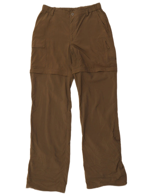 The North Face Damen gerade Cargohose XS W25 L30 Khaki Nylon