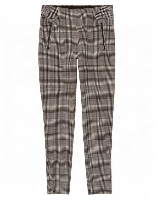Marks & Spencer Damen Crop Leggings UK 12 Mittelgrauer Hahnentritt