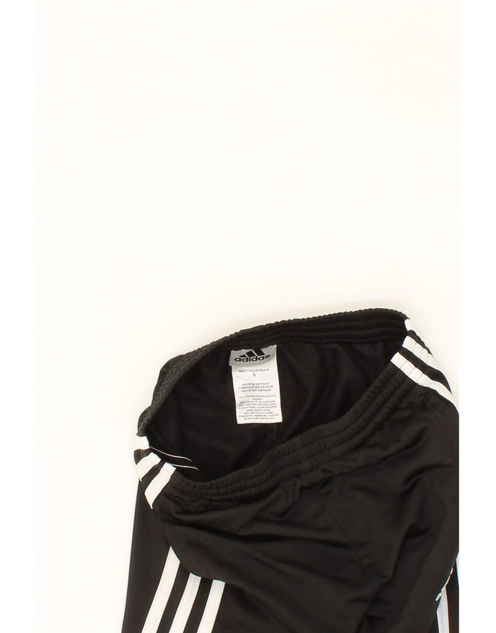 ADIDAS Boys Tracksuit Trousers 5-6 Years  Black Polyester Vintage Adidas and Second-Hand Adidas from Messina Hembry 