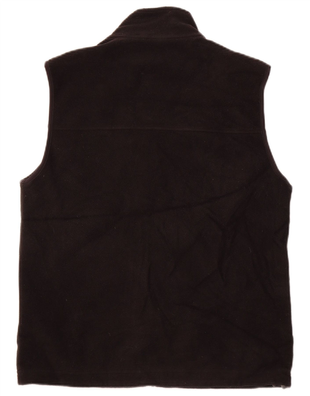 L.L.Bean Herren Fleeceweste UK 36 Small Schwarz Polyester