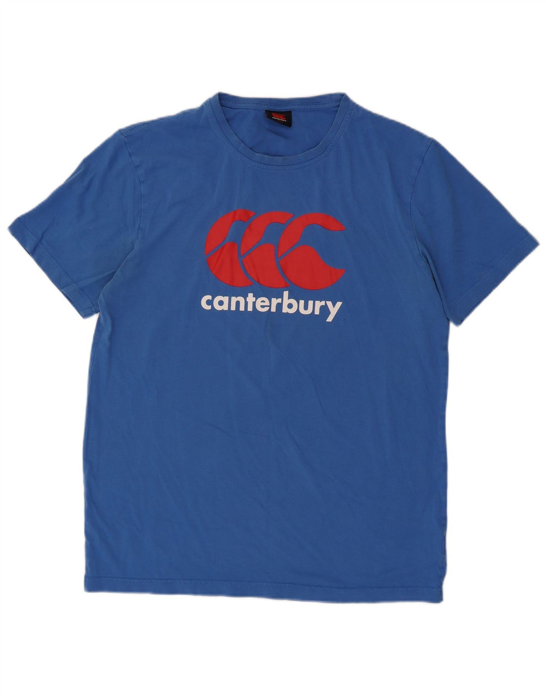 Canterbury Herren-T-Shirt mit Grafik, Größe L, aus blauer Baumwolle
