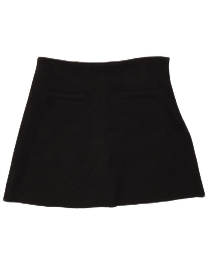 Zara Damen Minirock Small W28 Schwarz
