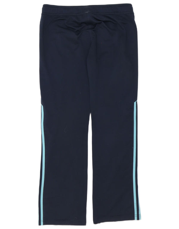 Adidas Damen Trainingshose UK 12 Medium Marineblau Polyester