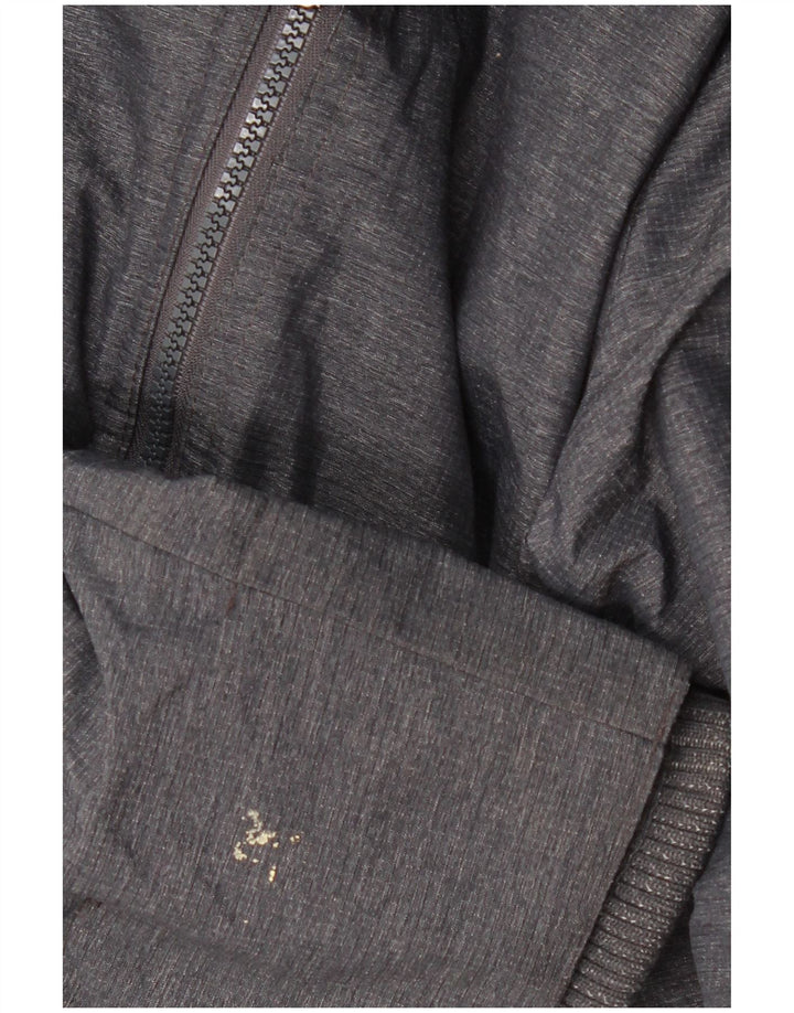 SUPERDRY Damen Windcheater Graphic Windjacke UK 16 Large Grau