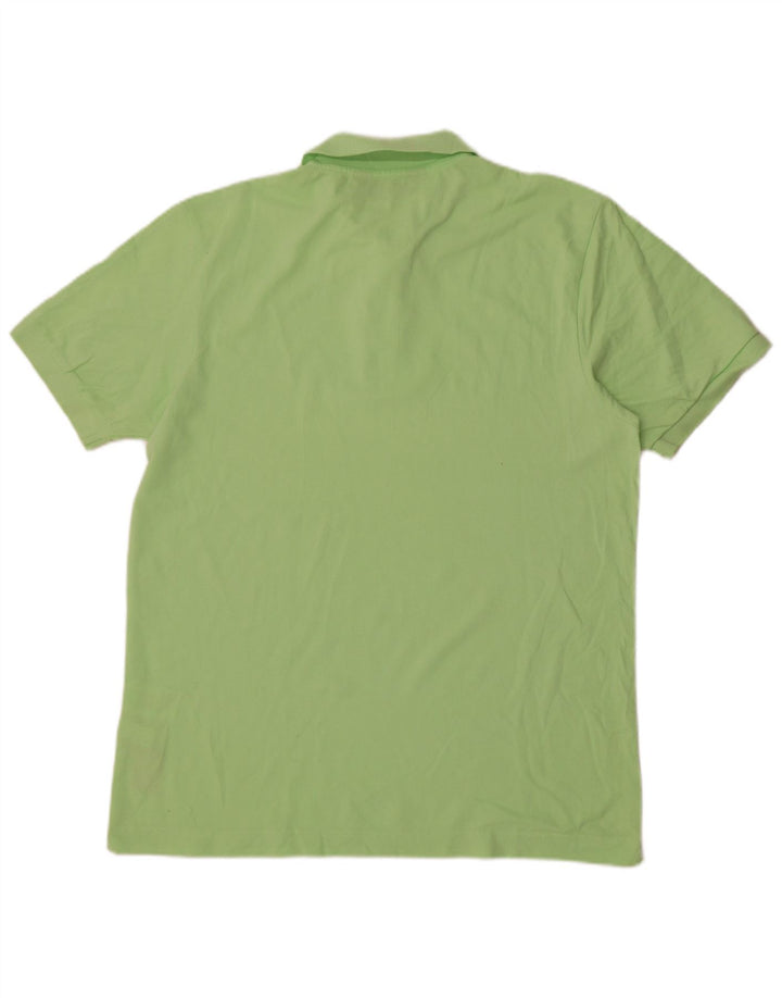 Kappa Herren-Poloshirt, groß, grüne Baumwolle