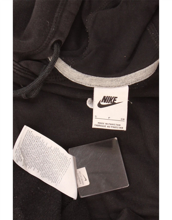 NIKE Herren Kapuzenpullover, Größe S, Schwarz, Baumwolle