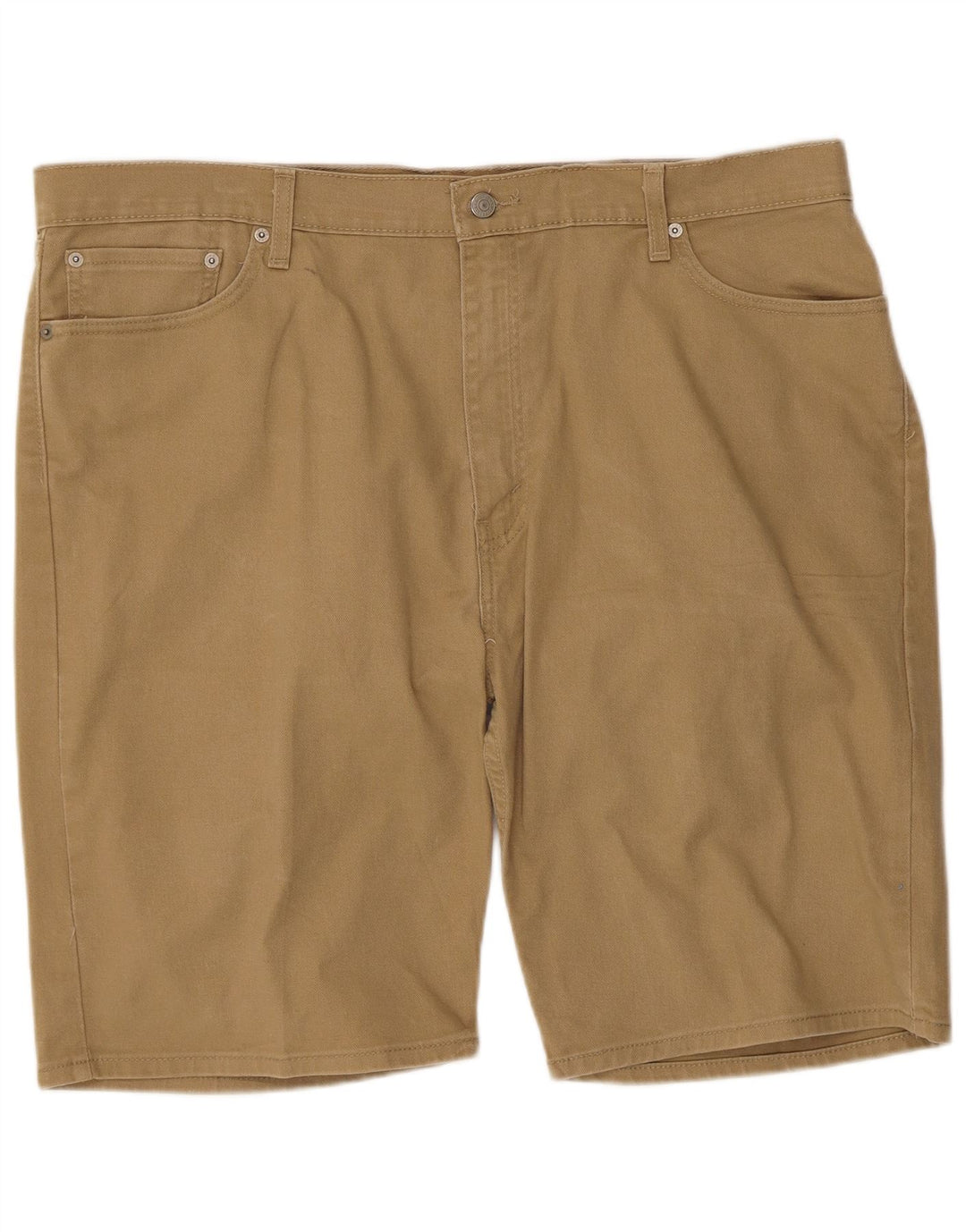 Levi's Herren 505 Denim Shorts W42 2XL Beige Baumwolle