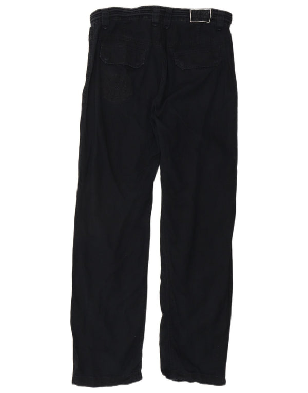 Helly Hansen Gerade Damenhose W32 L31 Marineblaues Leinen