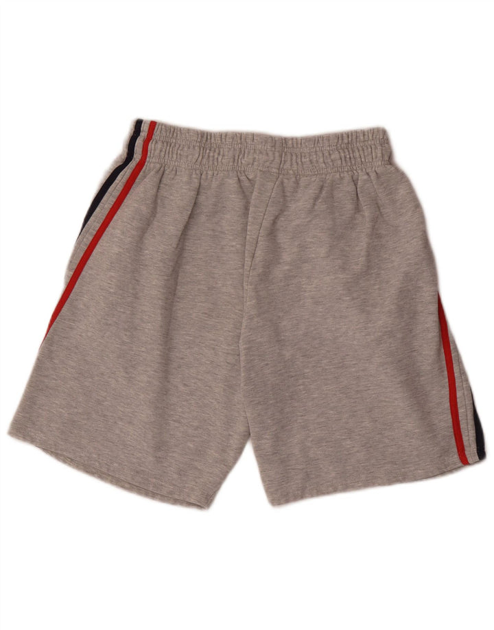 Fila Herren-Sportshorts aus mittelgrau gesprenkelter Baumwolle