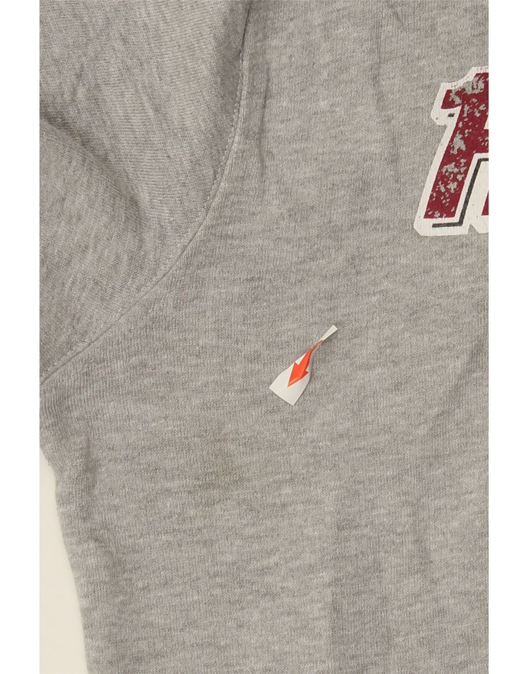 Hard Rock Cafe Herren Brüssel Distressed Kapuzenpullover Mittelgrau meliert