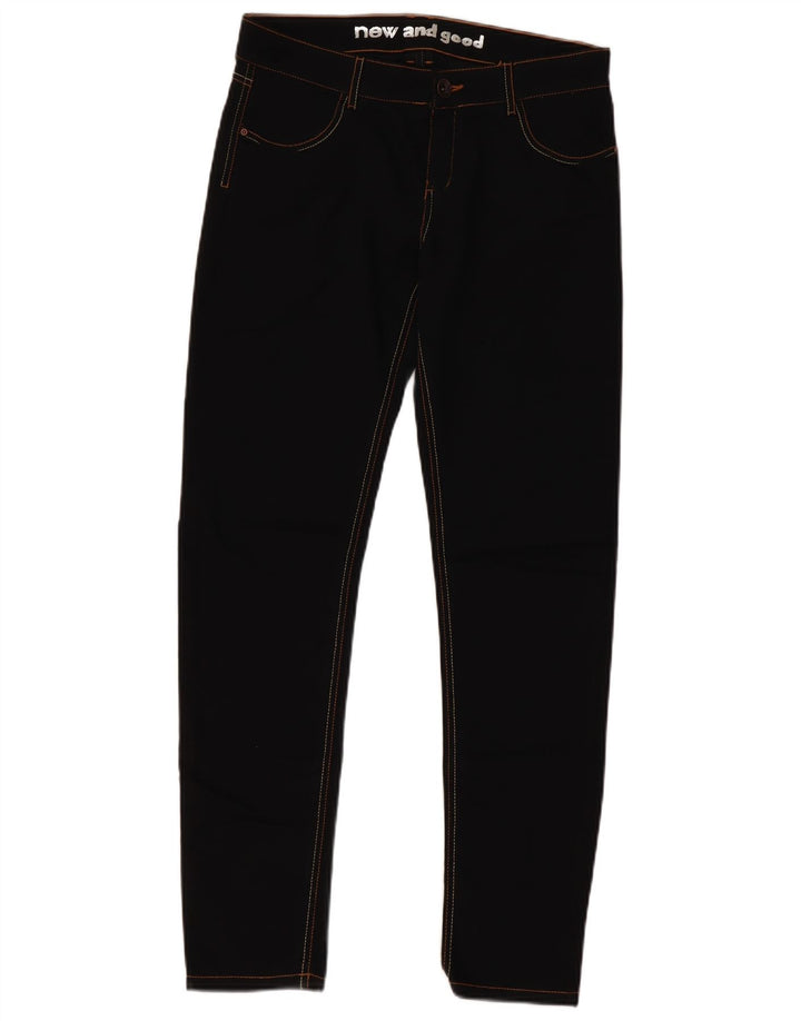 Desigual Damen Slim Freizeithose W30 L30 Schwarz