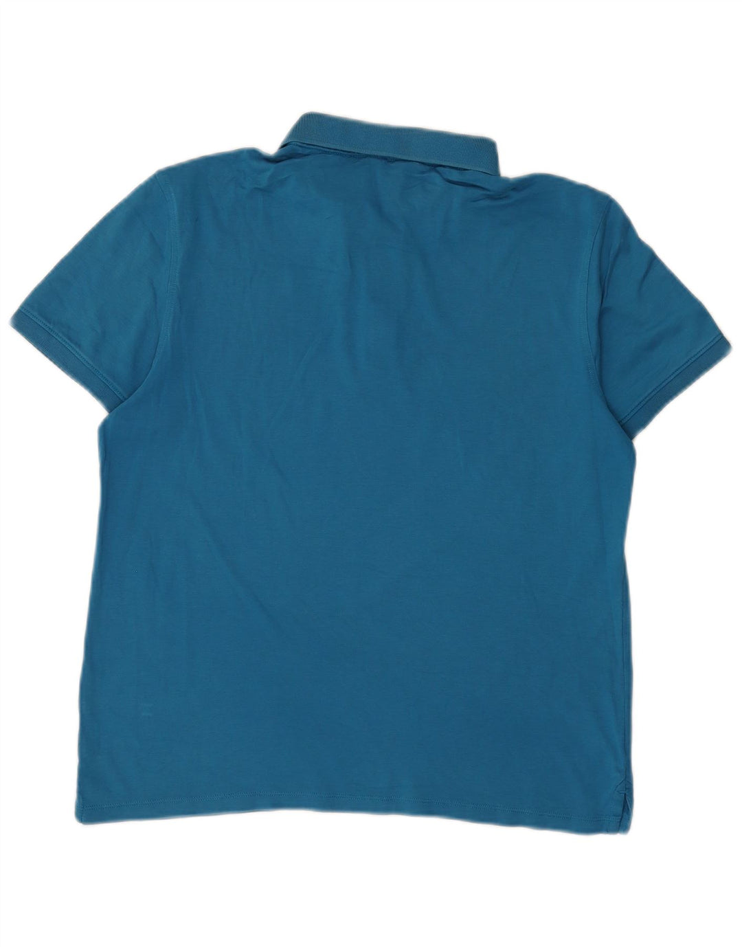 CALVIN KLEIN Mens Polo Shirt Medium Blue