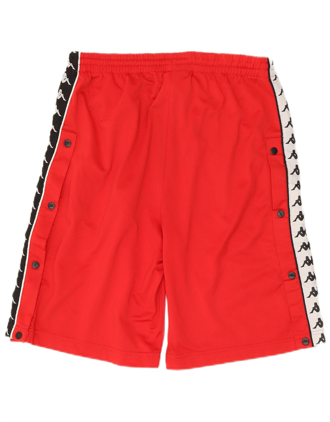 KAPPA Herren Graphic Sport Shorts XL Rot Farbblock