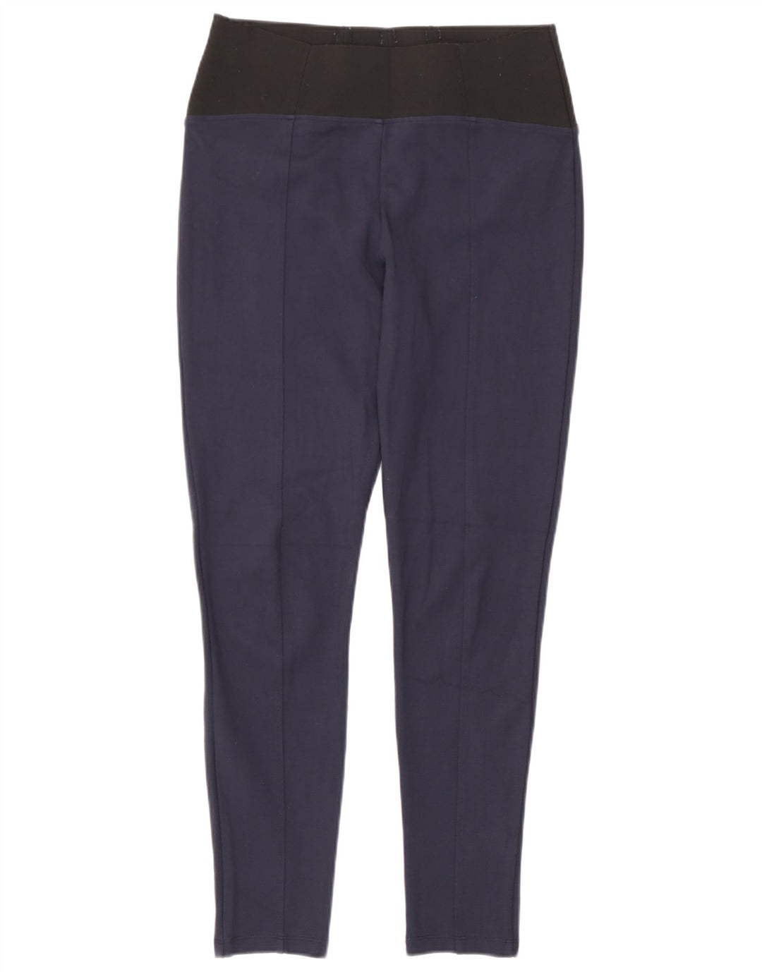 Marks & Spencer Damen-Leggings mit normaler Passform, UK 12, mittlere marineblaue Viskose