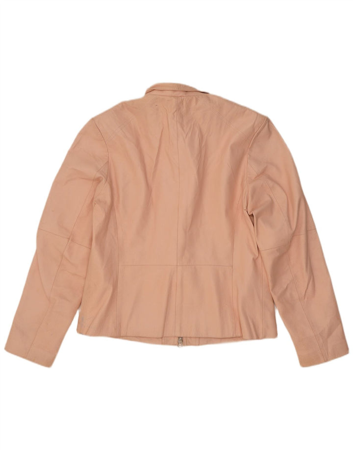 TCM Damen Lederjacke UK 14/16 Large Pink