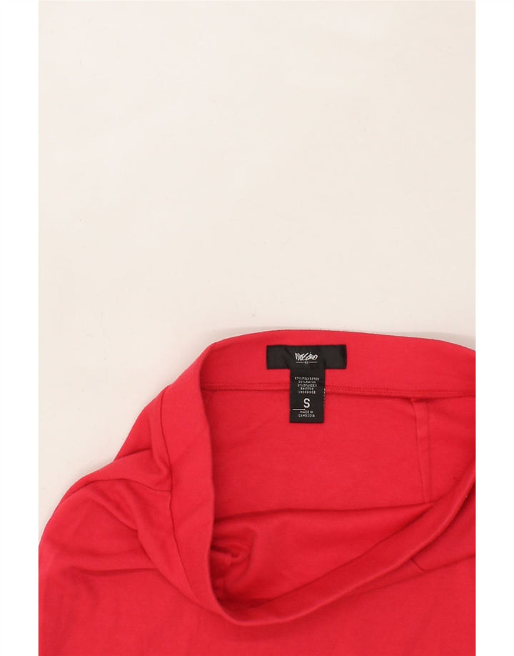 MOSSIMO Womens Pencil Skirt Small W28 Red Polyester Vintage Mossimo and Second-Hand Mossimo from Messina Hembry 
