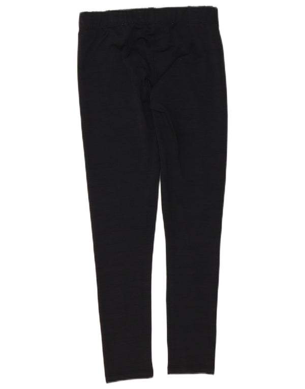 Puma Womens Graphic Leggings UK 8 Small Schwarz Polyester