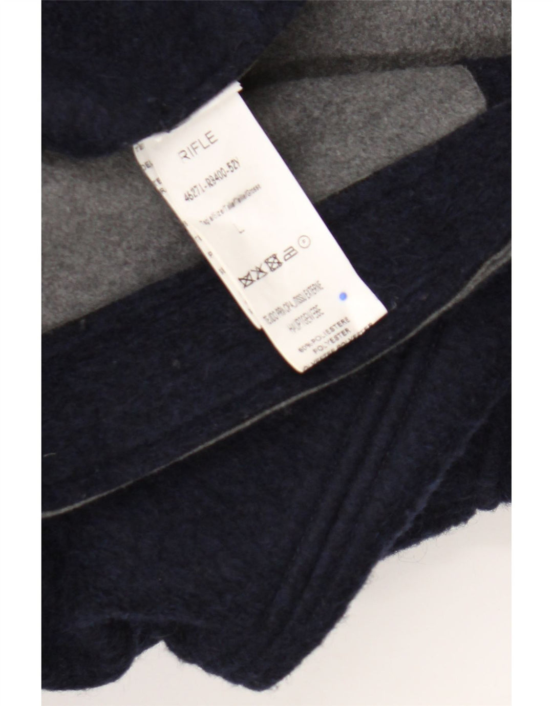 Rifle Herren Militärjacke UK 40 Large Marineblau Polyester