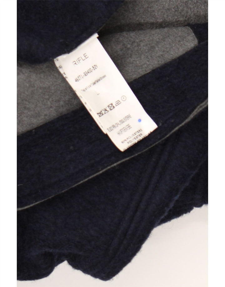 Rifle Herren Militärjacke UK 40 Large Marineblau Polyester