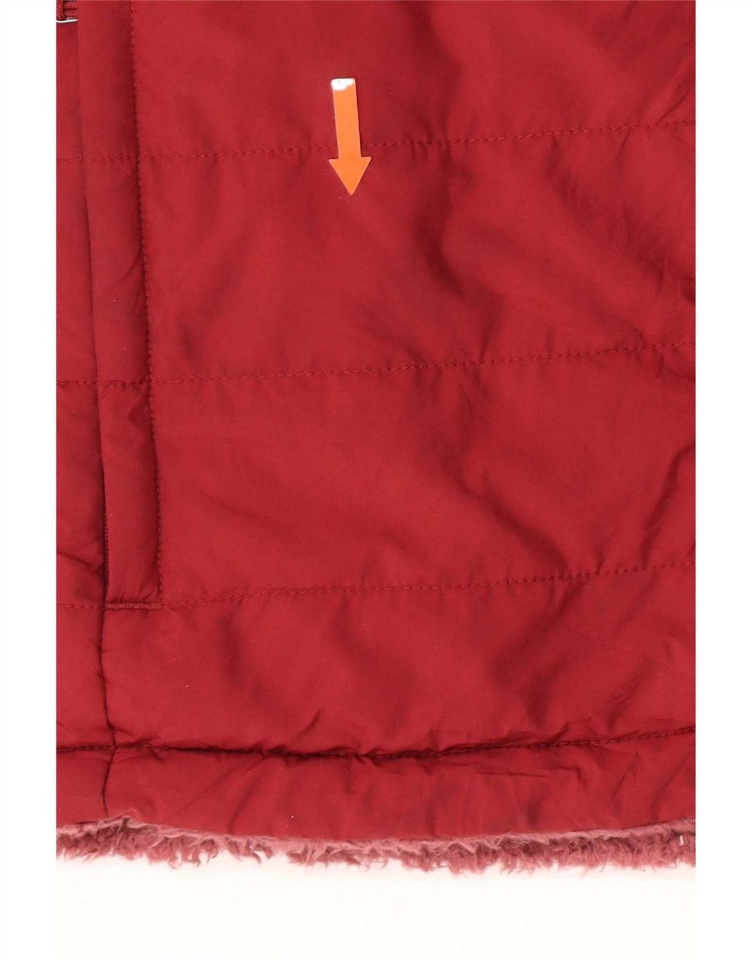 The North Face Damen Reversible Wattierte Jacke UK10 Small Burgund