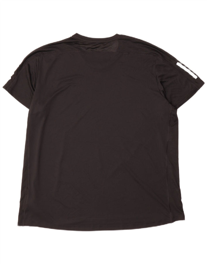 ADIDAS Herren Aeroready T-Shirt Top 2XL Schwarz Polyester