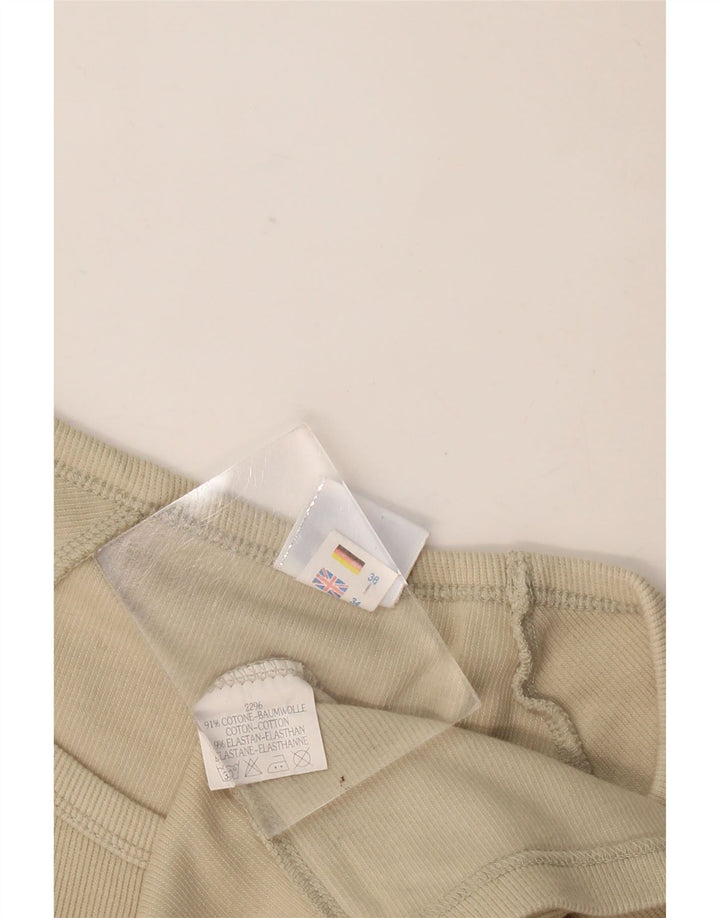 Arena Damen T-Shirt Top EU 34 XS Beige Baumwolle