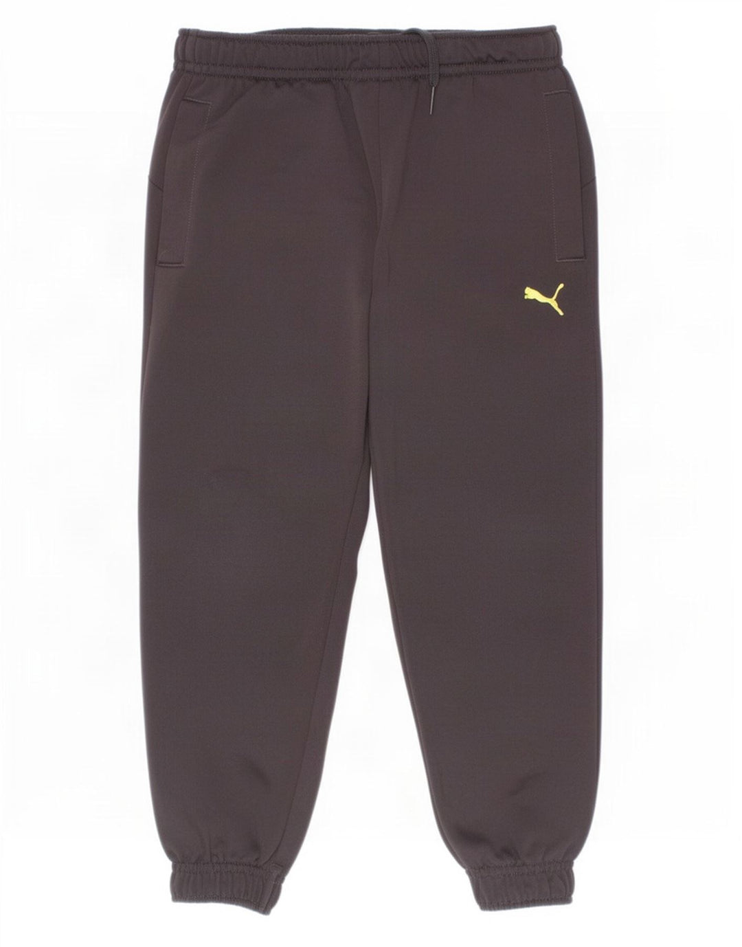 Puma Jungen-Trainingshose, Jogginghose, 5–6 Jahre, schwarzes Polyester