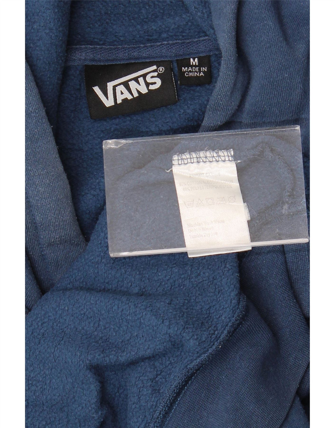 Vans Herren-Kapuzenpullover mit Grafik, mittelblaue Baumwolle