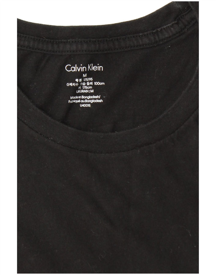 Calvin Klein Herren T-Shirt Top Medium Schwarz