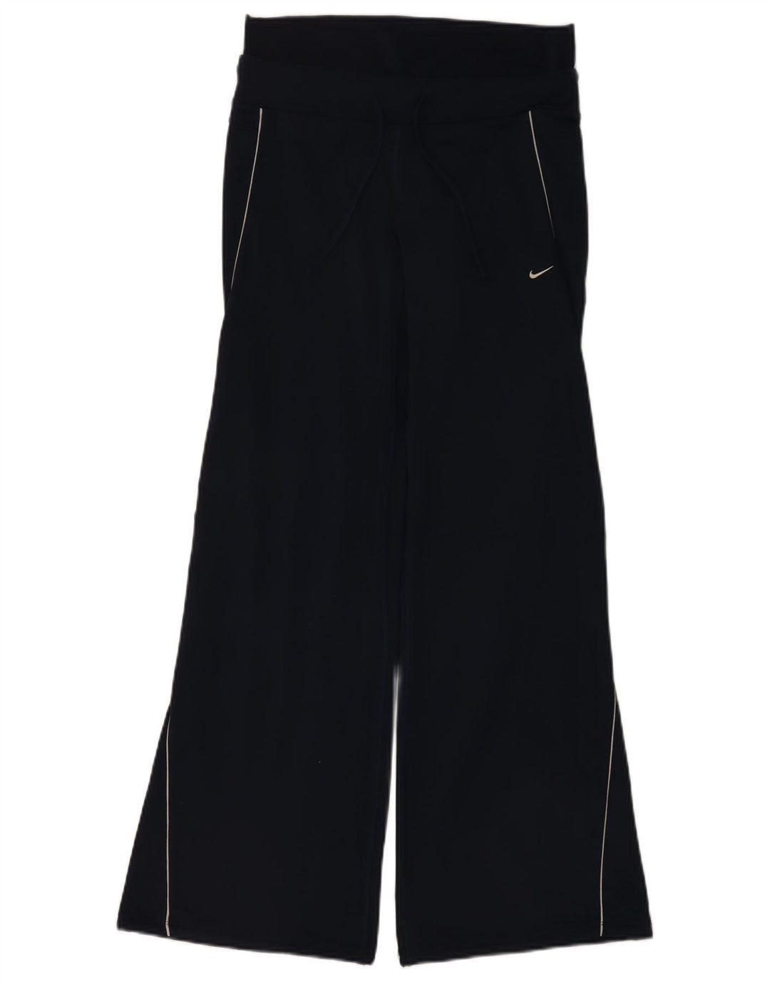 Nike Damen Flare-Trainingshose, UK 8/10, Größe S, Marineblau, Polyester