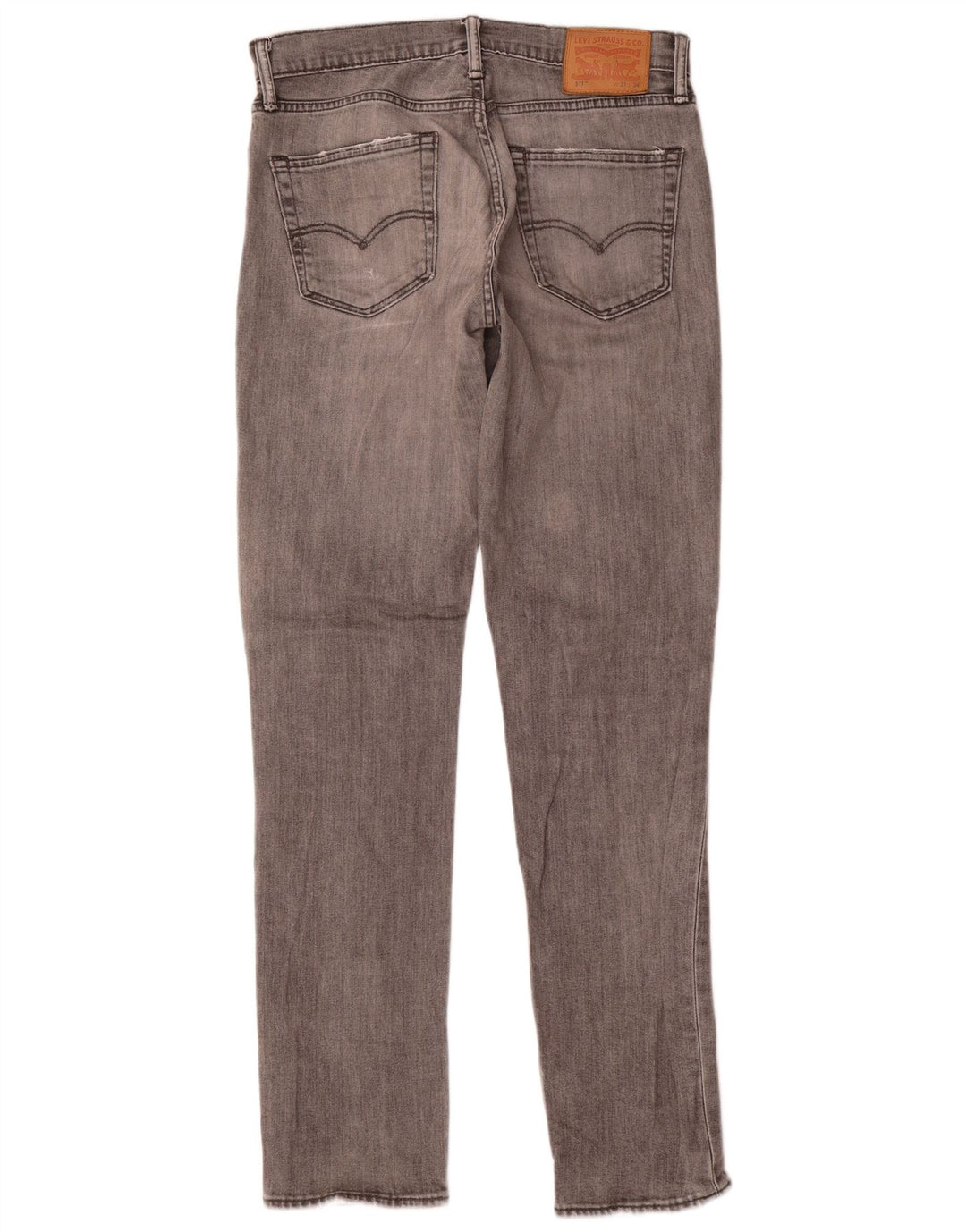 Levi's Herren 511 Slim Jeans W31 L34 Graue Baumwolle