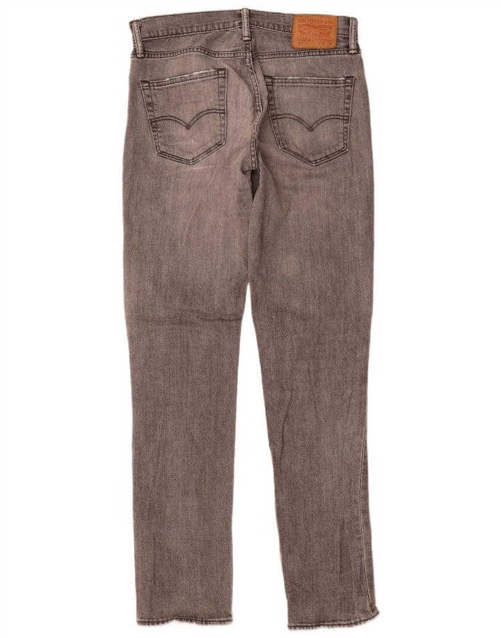 Levi's Herren 511 Slim Jeans W31 L34 Graue Baumwolle