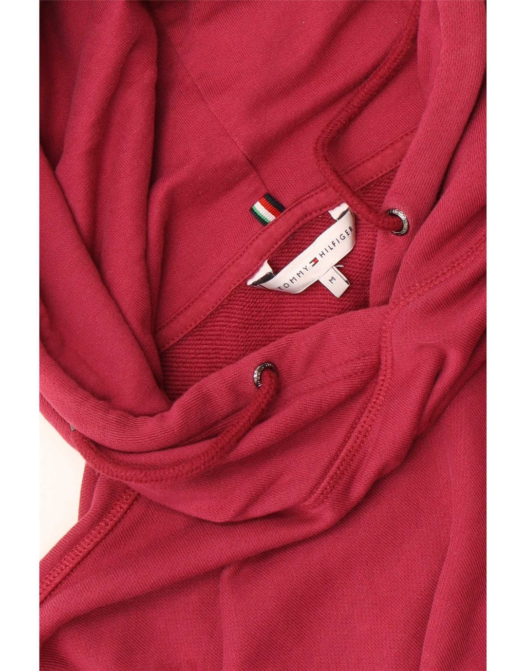 Tommy Hilfiger Damen Kapuzenpullover UK 14 Mittelrosa